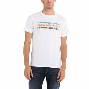 Camiseta Manga Corta Para Hombre Replay