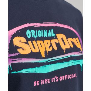 Camiseta Para Hombre Vintage Cali Tee Superdry