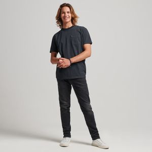 Camiseta Para Hombre Vintage Overdye Stripe Tee Superdry