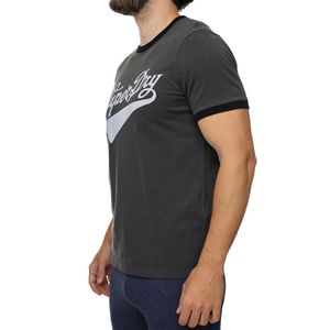 Camiseta Para Hombre Vintage Americana Ringer Tee Superdry