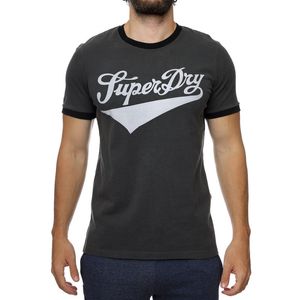 Camiseta Para Hombre Vintage Americana Ringer Tee Superdry