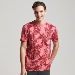 Camiseta Para Hombre Vintage Pocket Tee Aop Superdry