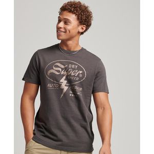 Camiseta Manga Corta Para Hombre Vintage Blackout Superdry