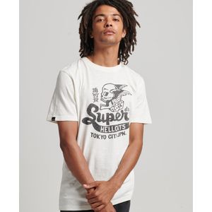 Camiseta Manga Corta Para Hombre Vintage Blackout Superdry