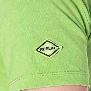 Camiseta Manga Corta Para Hombre Hand Dry Replay