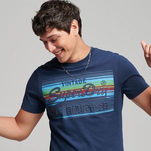 Camiseta Manga Corta Para Hombre Vintage Cali Tee Superdry