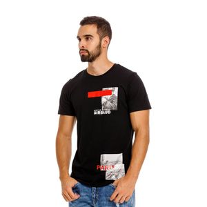 Camiseta Manga Corta Para Hombre Lefrancois Girbaud