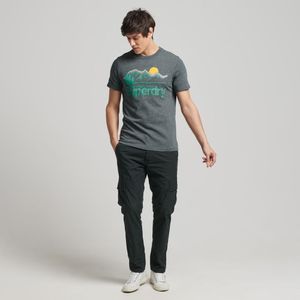Camiseta Manga Corta Para Hombre Cl Great Outdoors Superdry