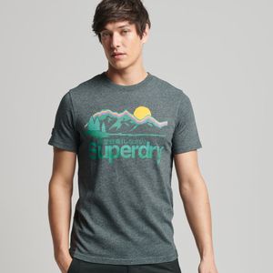 Camiseta Manga Corta Para Hombre Cl Great Outdoors Superdry