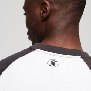 Camiseta Manga Corta Para Hombre Blackout Rock Graphic Tee Superdry