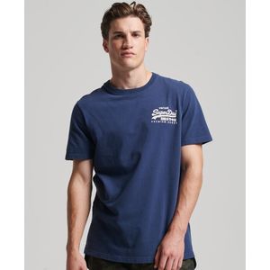 Camiseta Manga Corta Para Hombre Vintage Logo Heritage Superdry