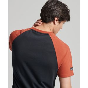 Camiseta Manga Corta Para Hombre Vintage Cl Raglan Superdry