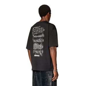 Camiseta Manga Corta Para Hombre T Boxt N2 Diesel