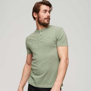 Camiseta Para Hombre Vintage Logo Henley Superdry