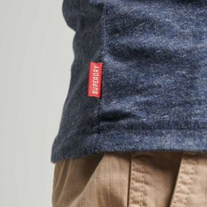 Camiseta Para Hombre Vintage Logo Henley Superdry