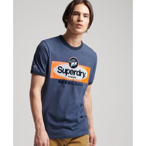 Camiseta Para Hombre Vintage Ringer Superdry