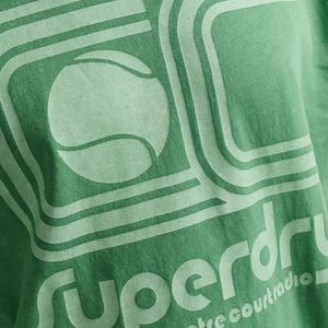 Camiseta Manga Corta Para Hombre Vintage Ath Club Superdry
