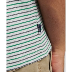 Camiseta Manga Corta Para Hombre Vle Stripe Superdry