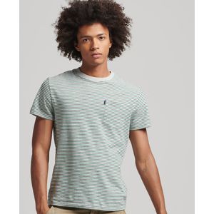 Camiseta Manga Corta Para Hombre Vle Stripe Superdry