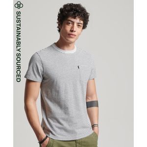Camiseta Manga Corta Para Hombre Vle Stripe Superdry