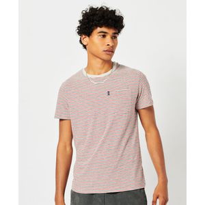 Camiseta Manga Corta Para Hombre Vle Stripe Superdry