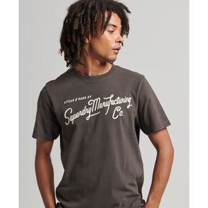 Camiseta Manga Corta Para Hombre Vintage Styled & Made Superdry