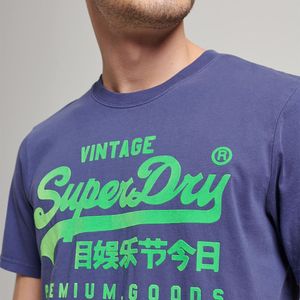 Camiseta Para Hombre Vintage Neon Superdry