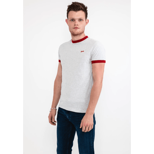 Camiseta Manga Corta Para Hombre Vintage Ringer Superdry