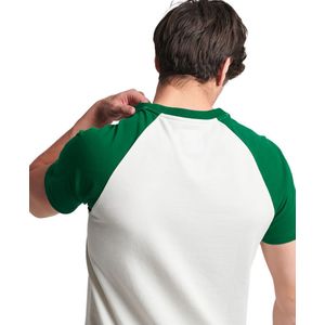 Camiseta Manga Corta Para Hombre Vintage Field College Superdry