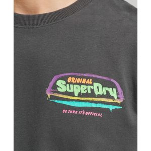 Camiseta Para Hombre Vintage Cali Tee Superdry
