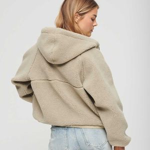 Chaqueta Casual Para Mujer Borg Boxy Superdry