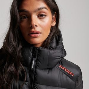 Chaqueta Padded Para Mujer Code Crop Sport Padded Superdry