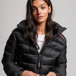 Chaqueta Padded Para Mujer Code Crop Sport Padded Superdry