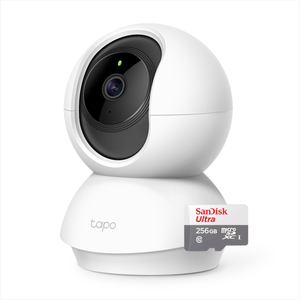 Cámara IP Wifi Robótica Tp-link Tapo C200 + Micro SD 256GB
