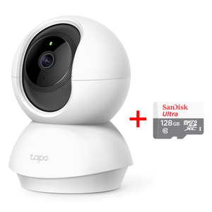 Cámara IP WIFI Robótica Tp-link Tapo C200 + Micro SD 128GB