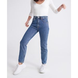 Jean Stretch Para Mujer High Rise Straight Superdry