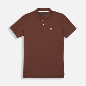 Polo Slim Color Brunette Para Hombre