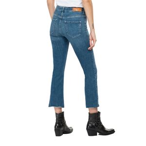 Jean Stretch Para Mujer Faaby Flare Crop Replay