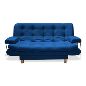 Sofacama Marti Azul Petróleo