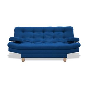 Sofacama Brunner Azul Petroleo