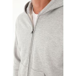 Buzo gris con bolsillos frontales para hombre