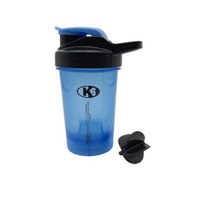Shaker Vaso Mezclador K6 Pro Sport 400 ml Azul