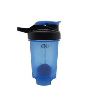 Shaker Vaso Mezclador K6 Pro Sport 400 ml Azul