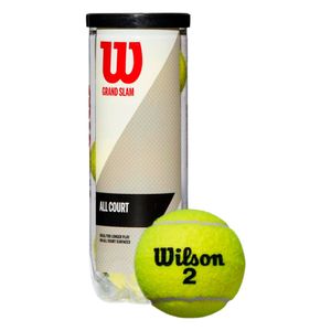 Tarro 3 Pelotas de Tenis Wilson Grand Slam