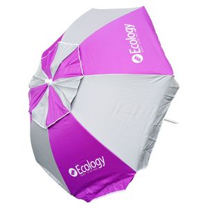 Sombrilla Para Playa Ecology Uv Fibra Max 1.90 M