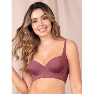 Brasier Escote Profundo Espalda Ancha