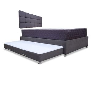 Combo Cama Tarima Muller 100 Sencillo mas espaldar