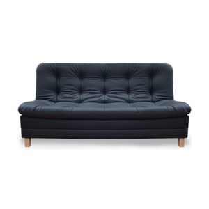Sofacama Zeink Tipo Cuero Negro