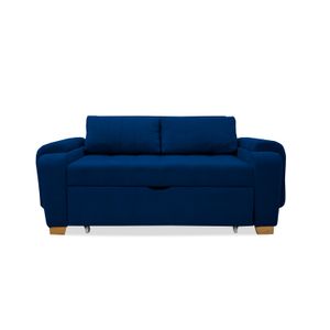 Sofacama Hartmann Azul Petróleo