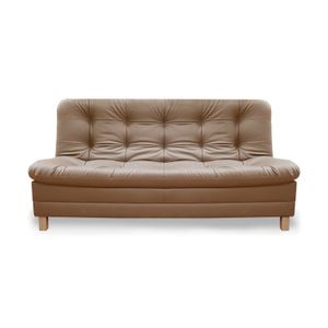 Sofacama Zeink Tipo Cuero Camel
